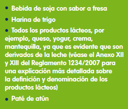 ETIQUETADO DE ALÉRGENOS