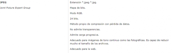 Software y formatos
