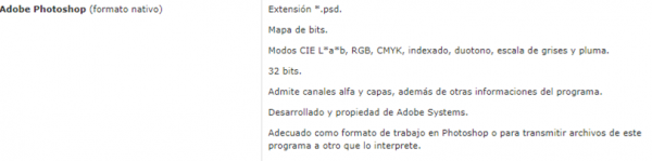 Software y formatos