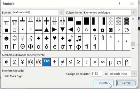 Ejercicio 10. WordArt, símbolos y gráficas