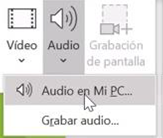 Ejercicio 8. Audios y grabadora