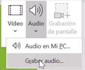 Ejercicio 8. Audios y grabadora