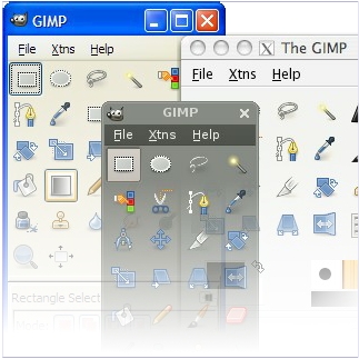 Cambios recientes del GIMP