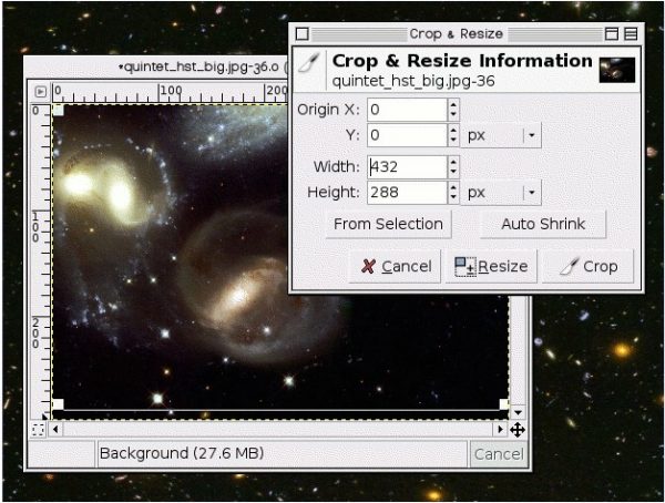 Información sobre su imagen