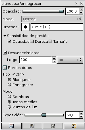 Blanquear o ennegrecer