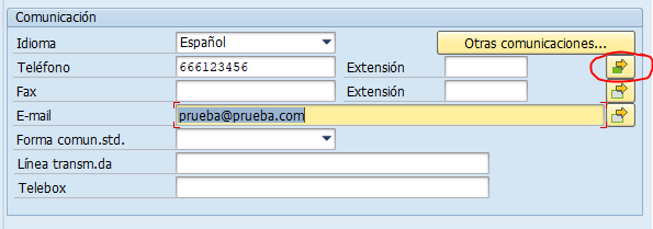 Ejercicio 1 SAP FI: XD01. Crear clientes