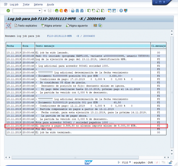 Ejercicio 10 SAP FI: FBL1N. Consulta de partidas de acreedores (proveedores)