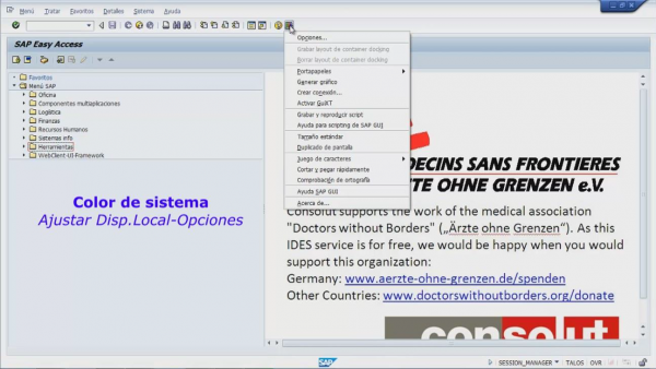 15.- FIJAR COLOR INTERFACE
