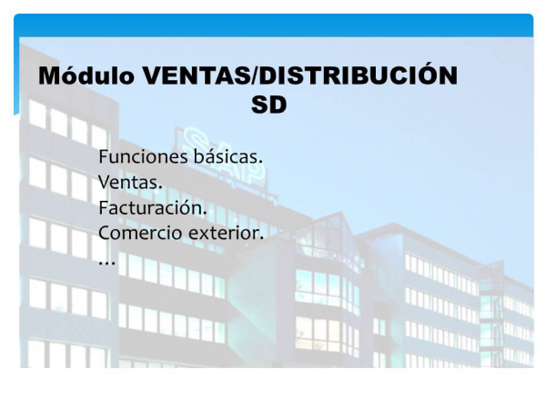 4.- MÓDULOS SAP