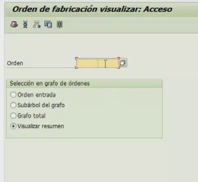 37.- ORDEN DE FABRICACIÓN (CREAR, VISUALIZAR, MODIFICAR)