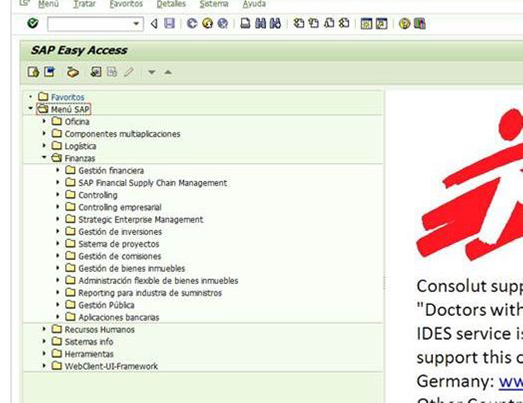 22.- CARPETA DE FINANZAS DEL MENÚ SAP