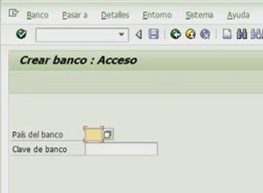 23.- CREAR Y GESTIONAR BANCOS EN SAP