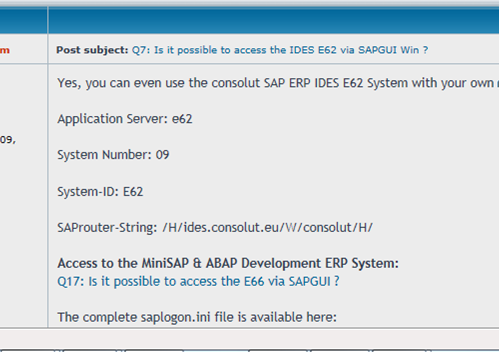 7.- CONFIGURAR ACCESO SAP