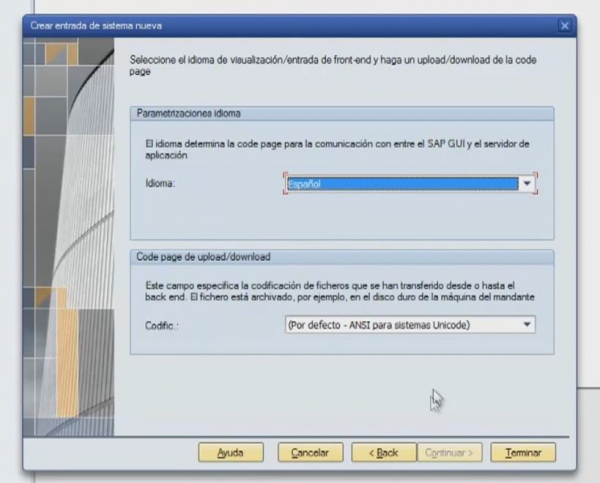 7.- CONFIGURAR ACCESO SAP