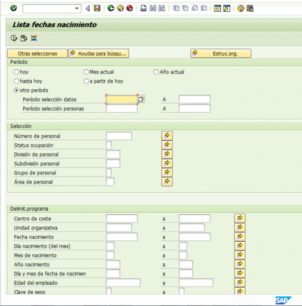 41.- INFORMES DE ANIVERSARIO DE LOS EMPLEADOS.