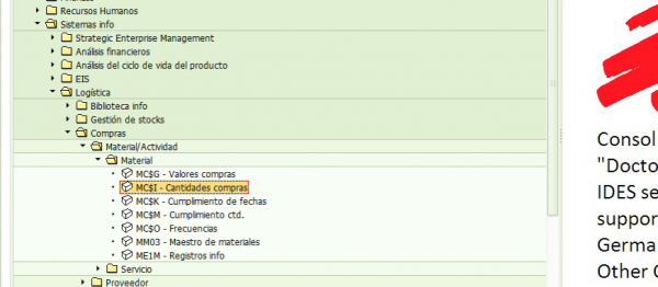 43.- INFORMACIÓN SOBRE COMPRAS DE MATERIAL