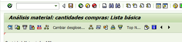 43.- INFORMACIÓN SOBRE COMPRAS DE MATERIAL