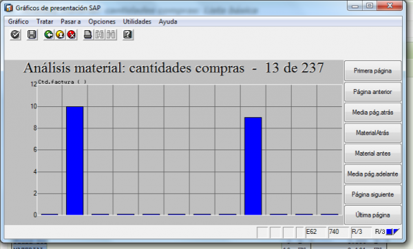 43.- INFORMACIÓN SOBRE COMPRAS DE MATERIAL