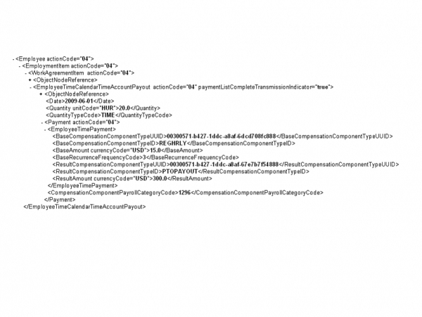 6.4.1.13 Procesamiento de nóminas para Alemania: Especificaciones de archivos de nóminas XML - 5