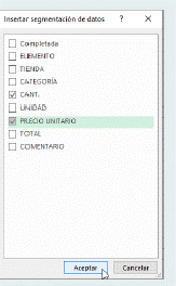 4- FILTRAR DATOS EN UNA TABLA DINÁMICA