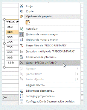 4- FILTRAR DATOS EN UNA TABLA DINÁMICA