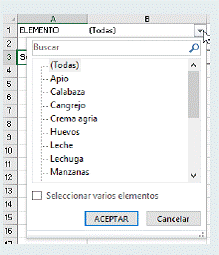 4- FILTRAR DATOS EN UNA TABLA DINÁMICA