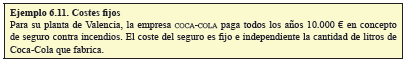 6.3 Cálculo y determinación de costes