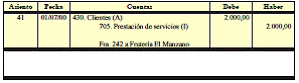 Ejercicio 17. Registro de reintegro de préstamo