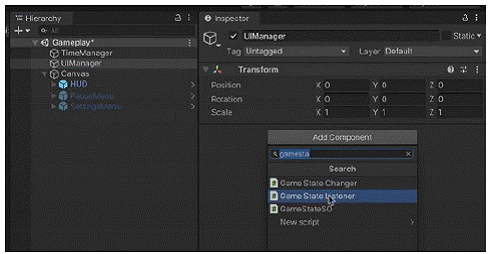 TEMA 8 CREACIÓN DEL GAMEMANAGER (continuación)