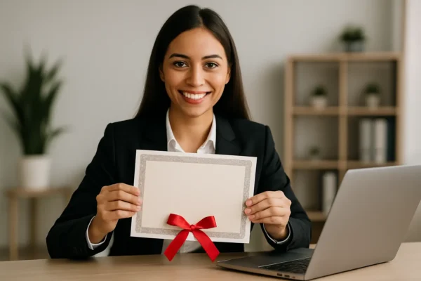 ¿Te dan diploma al finalizar un curso online?