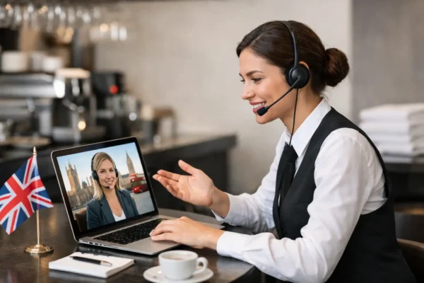 Inglés para hostelería online que sí sirve