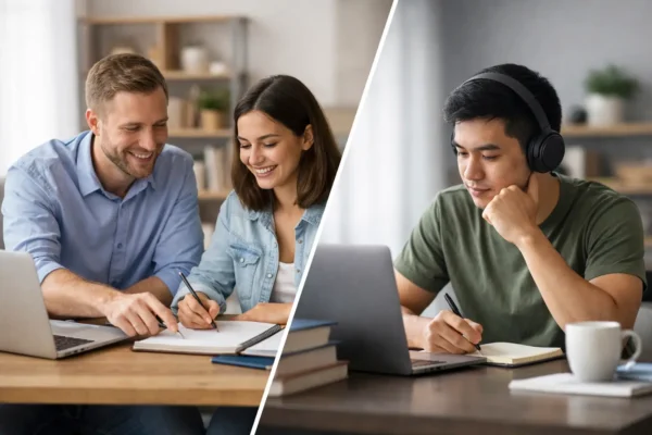Tutoría personalizada o curso autodidacta