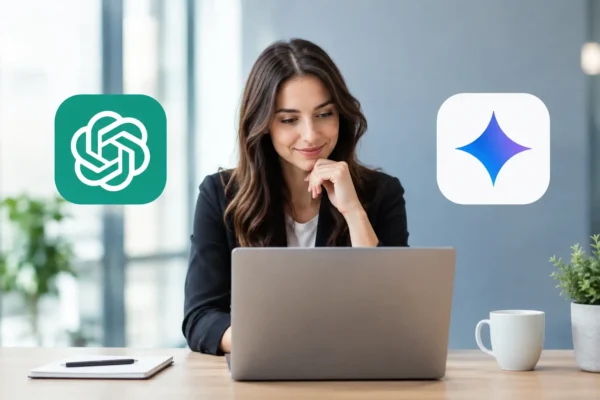 ChatGPT versus Gemini empresarial: cuál conviene